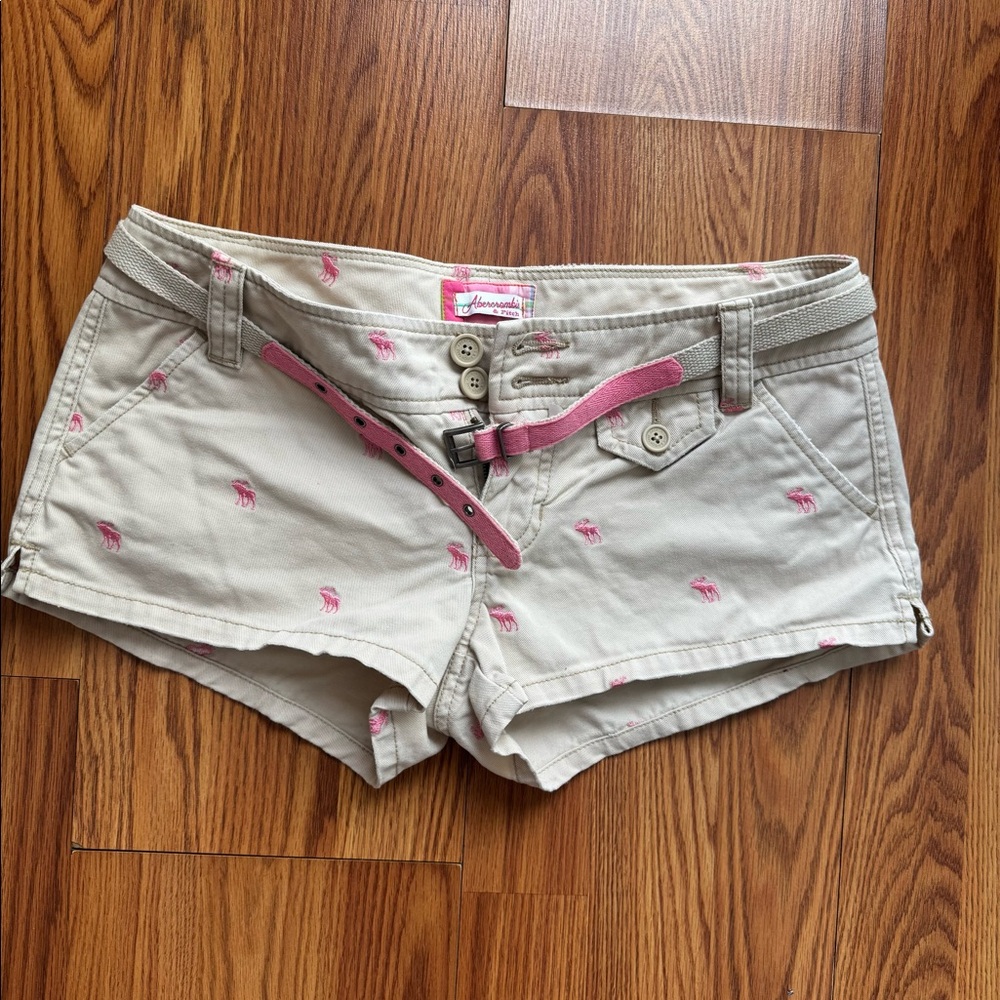 Y2K abercrombie & fitch shorts size 4 a&f